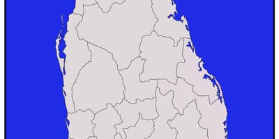 Karta galle, Sri Lanka